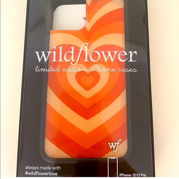 NEW Wildflower Pumpkin Spice Latte Love Iphone 12 / 12 pro case - Picture 1 of 6